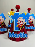 Gorritos de Cumpleaños Personalizados Plim Plim